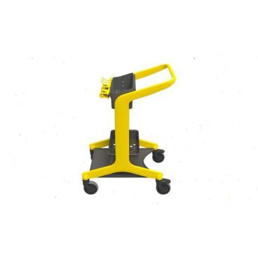 Vikan - Mobiilisiivousvaunu HyGo - Keltainen - 1030x530x780 mm - Tehokas ja ergonominen