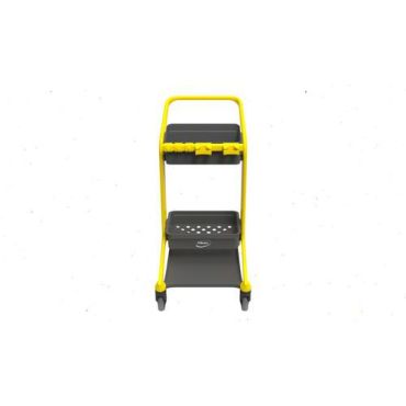 Vikan - Mobiilisiivousvaunu HyGo - Keltainen - 1030x530x780 mm - Tehokas ja ergonominen