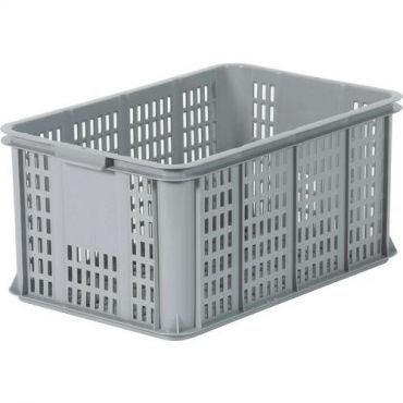 Nopla - Säilytyslaatikko new york 55 l harmaa rei’itetty 600 x 400