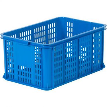 Nopla - Säilytyslaatikko new york 55 l sininen rei’itetty 600 x 400
