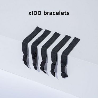 Avery - Rannekorun tunnistuskangas - Punainen - 100 kpl - 16 mm leveä