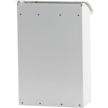 Vepabins - Postilaatikko 18L valkoinen - Seinälle ripustettava metallia 29x42.5cm