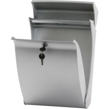 Burg wachter - Postilaatikko swing 18,7 l hopea
