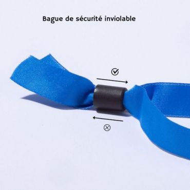 Avery - Rannekorun tunnistuskangas - Sininen - 100 kpl - 16 mm leveä