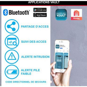 Master lock - Ulkoinen bluetooth-lukko 4401eurlhec