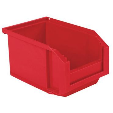 Novap - Moduulilaatikko Montana 3 L Punainen - Kestävä Polypropeeni - Pinottava - 5 kg Kantavuus