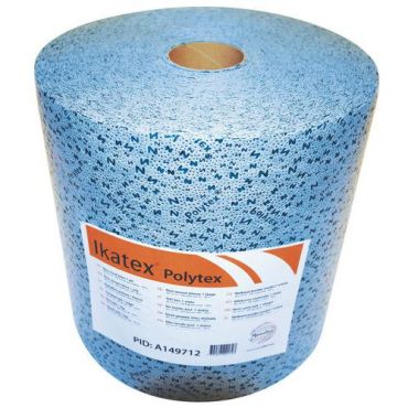 Ikatex - Kuituliina Polytex - 500 arkkia - Sininen 38x32 cm - Kierrätettävä