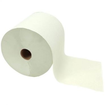 Ikatex - Ruskea paperipyyherulla - 1-kerroksinen kierrätyskuitu - 825m pituus - Nordic Swan - Teollisuuskäyttöön