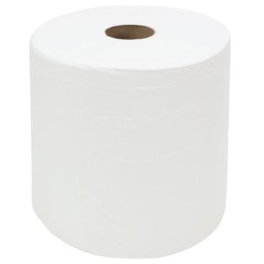 Ikatex - Paperipyyhe 2-kerroksinen 500 arkkia (2 rullaa) - Teollisuuskäyttöön - Valkoinen