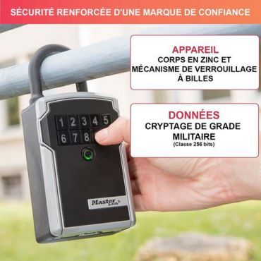 Master lock - Avaimensäilytyslaatikko bluetooth sangan kanssa 5440eurd