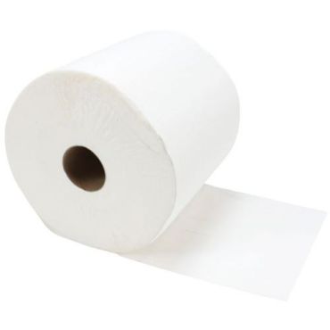 Ikatex - Paperipyyhe 2-kerroksinen 500 arkkia (2 rullaa) - Teollisuuskäyttöön - Valkoinen