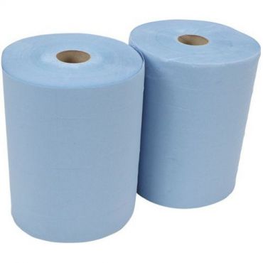 Ikatex - Paperipyyhe sininen 3-kerroksinen 500 arkkia (2 rll)