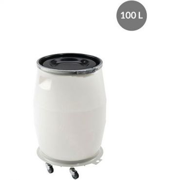 Gilac - Täysin avautuva säiliö valkoinen 100 l ei hyväksytty