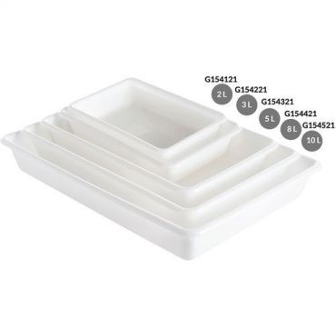 Gilac - Muovilaatikko pehd-muovia 8 l 490 x 335 x 80