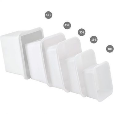 Gilac - Laatikko elintarvike matala 10 l