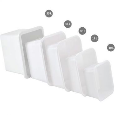 Gilac - Laatikko elintarvike matala 45 l