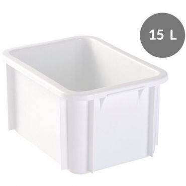 Gilac - Muovilaatikko pinottava suorakaide 15 l