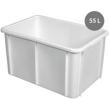 Gilac - Muovilaatikko pinottava suorakaide 55 l