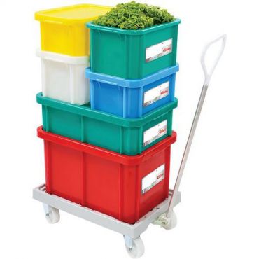 Gilac - Muovilaatikko kansi 395 mm 15 l vihreä