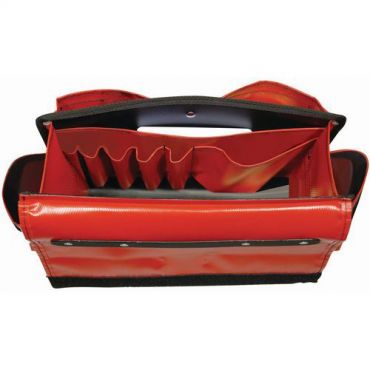 Outils oceans - Työkalulaukku lokeroilla pvc punainen