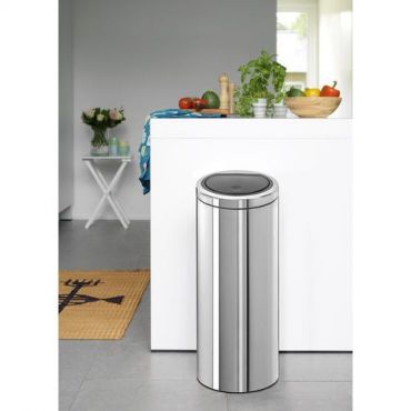 Brabantia - Roskakori ruostumatonta terästä 30 litraa suorakaiteen muotoinen brabantia