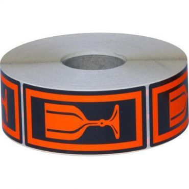 Tarra symboli lasi 1000 kpl 100 x 50 mm - Witre