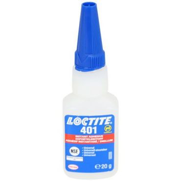 Loctite - Pikaliima Prism 401 - 20 g pullo - Monitoiminen nopea kuivuminen