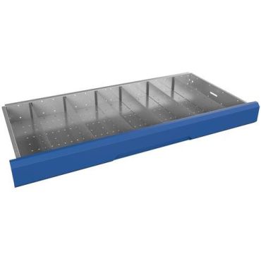 Bott - Lokerointisarja kaapille Verso - 1050x550x100 mm - 7 lokeroa - Hopea