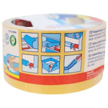 Tesa - Kaksipuolinen teippi Universal - 5m x 50mm - Läpinäkyvä - Voimakas tartunta