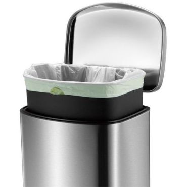 Eko - Roskakori della step bin 35 l ruostumatonta terästä - eco
