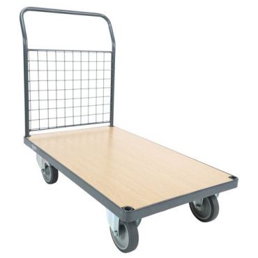 Manutan expert - Vaunu verkkopäädyllä 1286x813 mm 500 kg tpr-pyörät