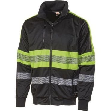 Collegepusero L.Brador 6112P M Musta/keltainen - 240 g/m² - Miesten suojavaatetus