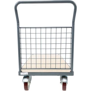 Manutan expert - Vaunu verkkopäädyllä 1083x613 mm 500 kg pu-pyörät