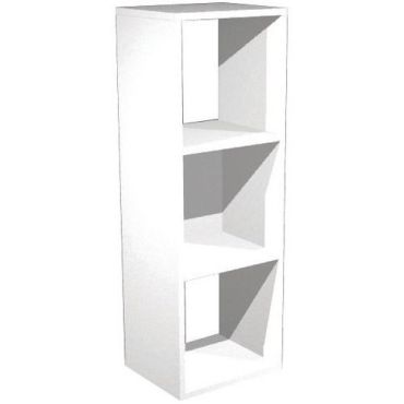 Artarredi - MaxiCube 3-osioinen säilytyskaappi - Valkoinen - 104.5 cm korkea - Kokoaminen vaaditaan - Ekologinen valinta