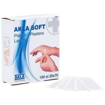 Akla - Laastari soft 20x70 mm 100 kpl