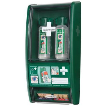 Cederroth - Silmänhuuhteluasema - 2 x 500 ml - Hätätilanne ja ensiapu