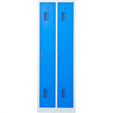Vaatekaappi bravo 2 kaappia 600 salpa sininen - Witre