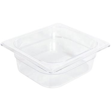 Rubbermaid - Ruoka-astia Gastronorm 1/6 - 1,1 L - Polykarbonaatti Läpinäkyvä