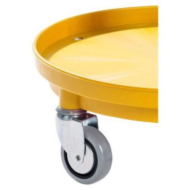Global professional seating - Pyörällinen tuoli matala keltainen