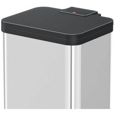 Hailo - Roskakori hailo öko duo plus m 2 x 9 l ruostumatonta terästä