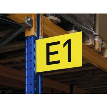 Durable - Käytäväkyltti kuormalavahyllylle itsekiinnittyvä a4 vaaka