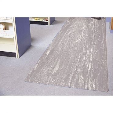 Notrax - Työpistematto 150 cm harmaa - Erittäin raskas käyttö - Vinyylivaahtokumi