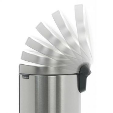 Brabantia - Roskakori polkimella newicon 12l matta ruostumatonta terästä - brabantia