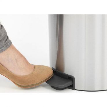 Brabantia - Roskakori polkimella newicon 12l matta ruostumatonta terästä - brabantia