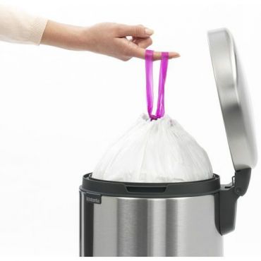Brabantia - Roskakori polkimella newicon 12l matta ruostumatonta terästä - brabantia