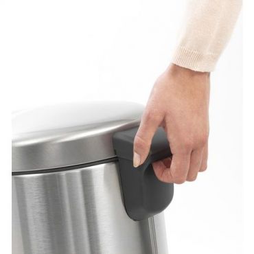 Brabantia - Roskakori polkimella newicon 12l matta ruostumatonta terästä - brabantia