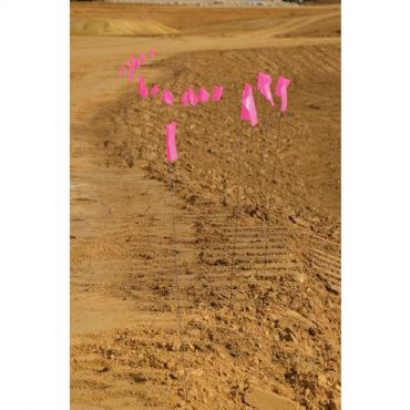 Ampere system - 76 cm merkkiliput neon-pinkki