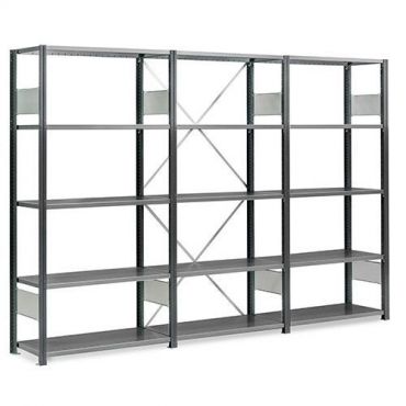 Eab - 3 osaa 308 x 30 cm varastohylly stålman galv/harm