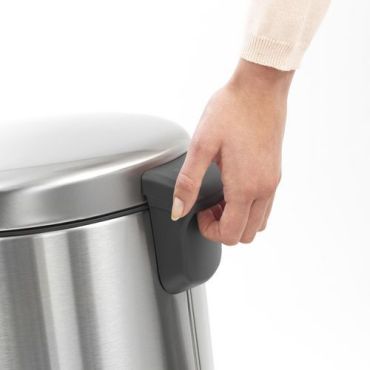 Brabantia - Roskakori polkimella newicon 20l matta ruostumatonta terästä - brabantia