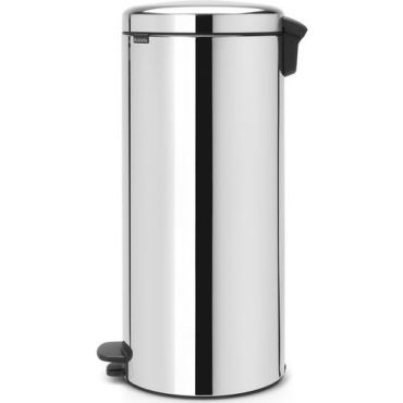 Brabantia - Roskakori polkimella NewIcon 30L - Ruostumaton teräs harmaa